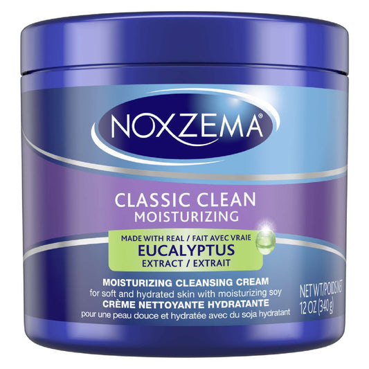 Noxzema Cleansing Cream Moisturizing 12 Oz