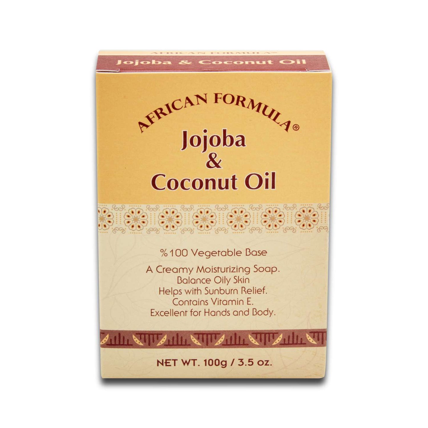 African Formula Jojoba Coconut Soap 3.5 Oz