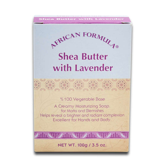 African Formula Shea Butter With Lavander Soap 3.5 Oz