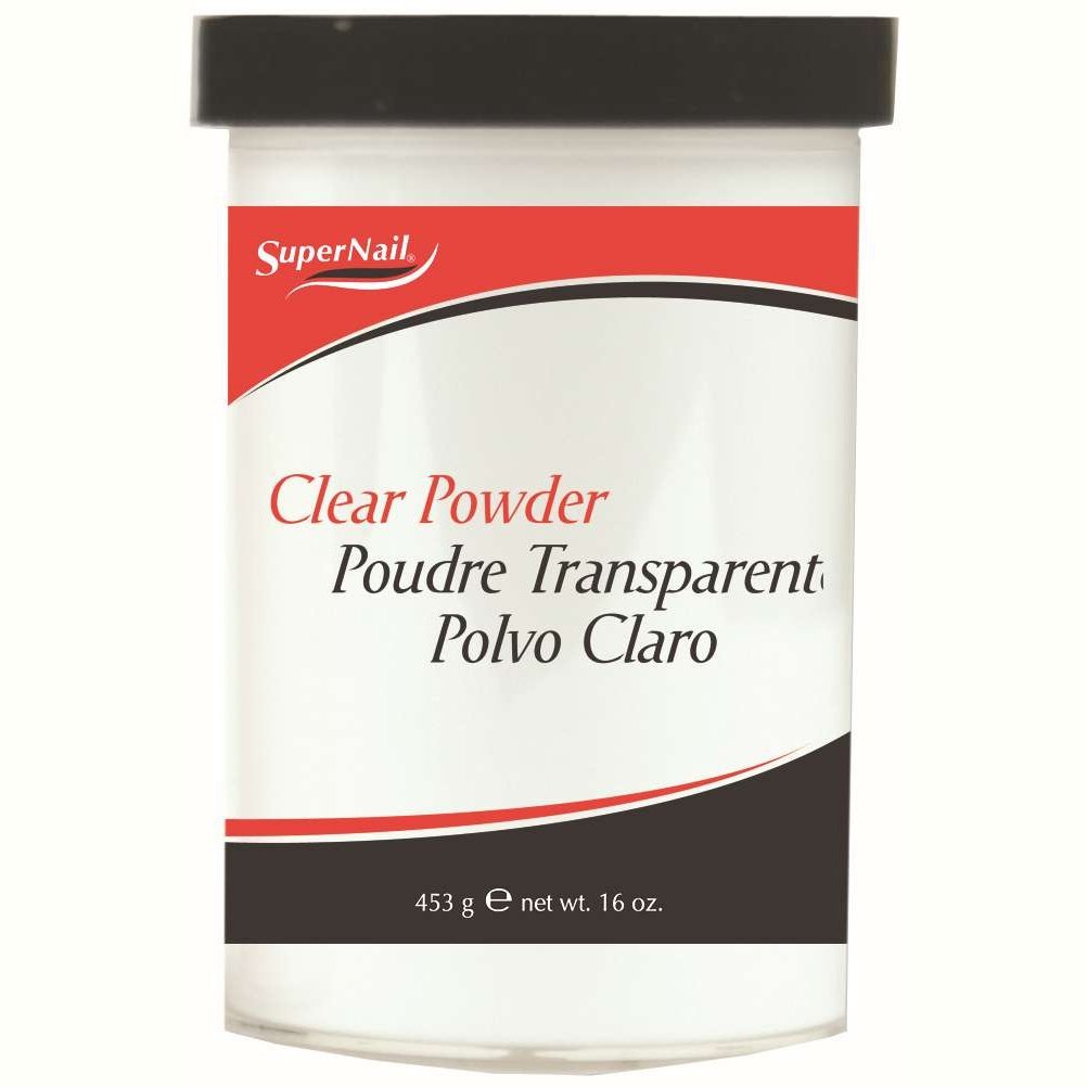 Super Nail Powder Clear 16 Oz