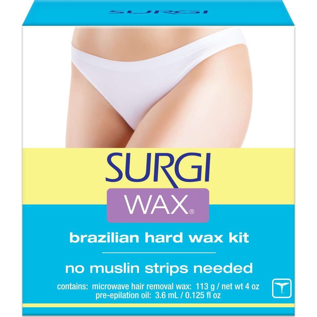 Kit de cera dura brasileña Surgi 4.0 oz