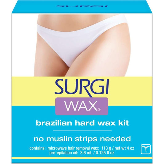 Surgi Brazilian Hard Wax Kit 4.0 Oz