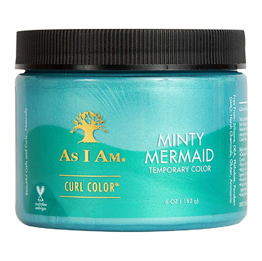 As I Am Curl Color Temporary Minty Mermaid 6 Oz