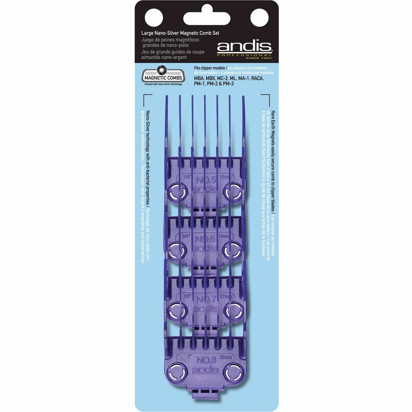 Andis Nano 2 Magnetic Comb Attachment Large