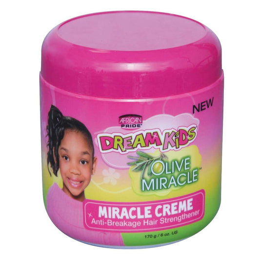 African Pride Dream Kids Olive Miracle Miracle Cream 6 Oz