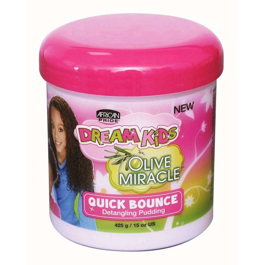African Pride Dream Kids Olive Miracle Quick Bounce Pudding 15 Oz