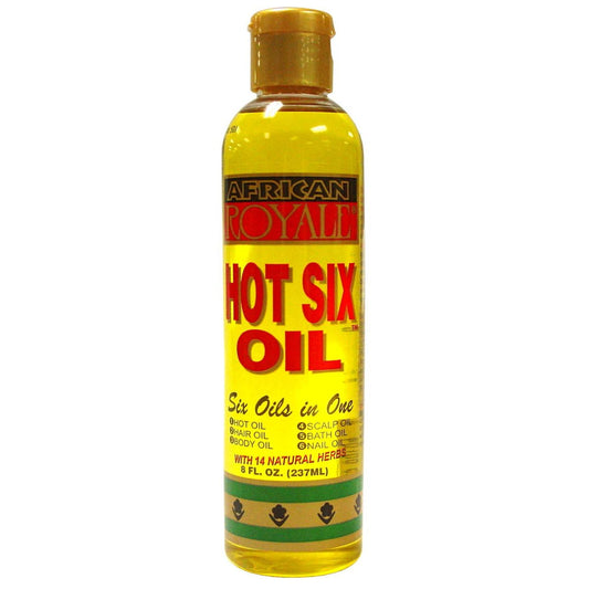African Royale Hot Six Oil 8 Oz