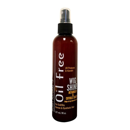 Bonfi Natural Oil Free Wig Shine Detangler Cuticle Sealer 8 Oz