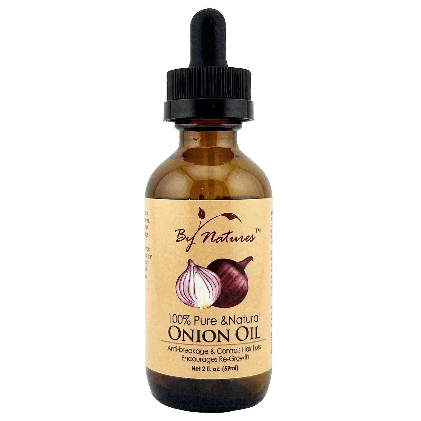 By Natures 100% Pure Natural Onion Oil 2 Oz