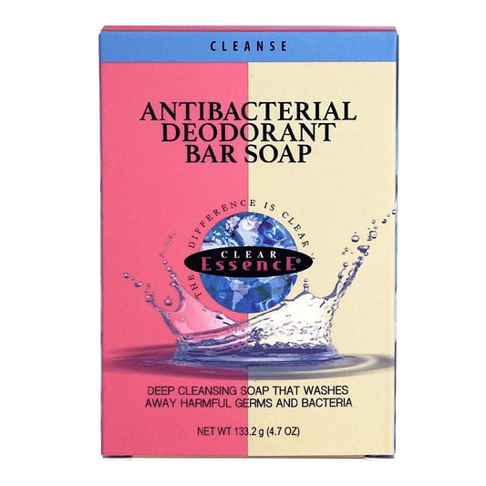 Clear Essence Platinum Line Antibacterial Deodorant Bar Soap 4.7 Oz