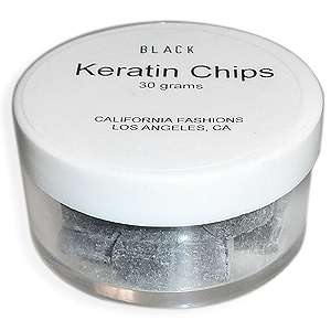 California Fashion Keratin Chips Jar Black