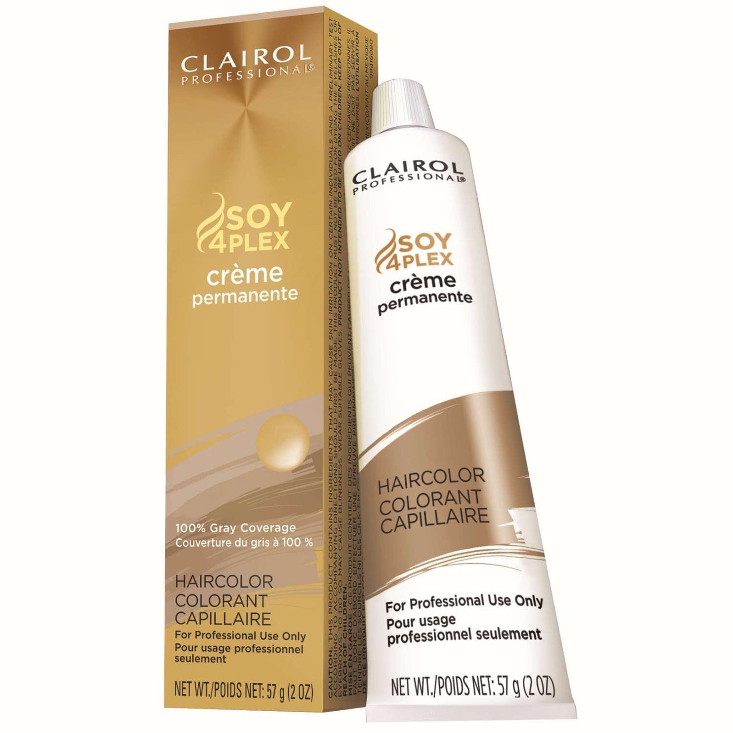 Clairol Soy Creme Permanente 4Nn Light Rich Neutral Brown