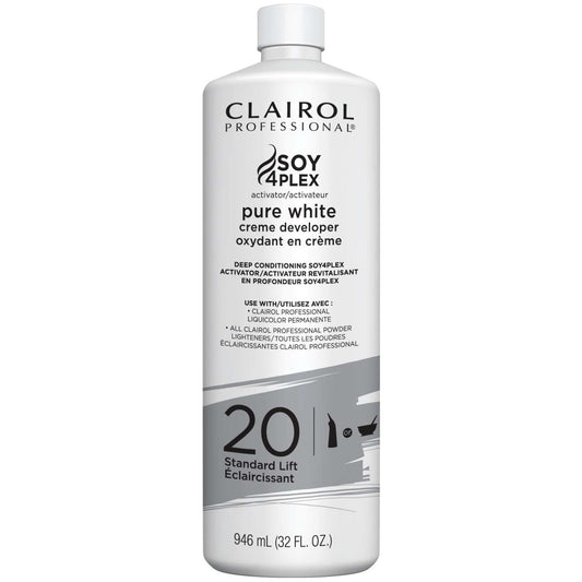 Clairol Pure White 20 Volume Cream Developer 32.0 Fl Oz