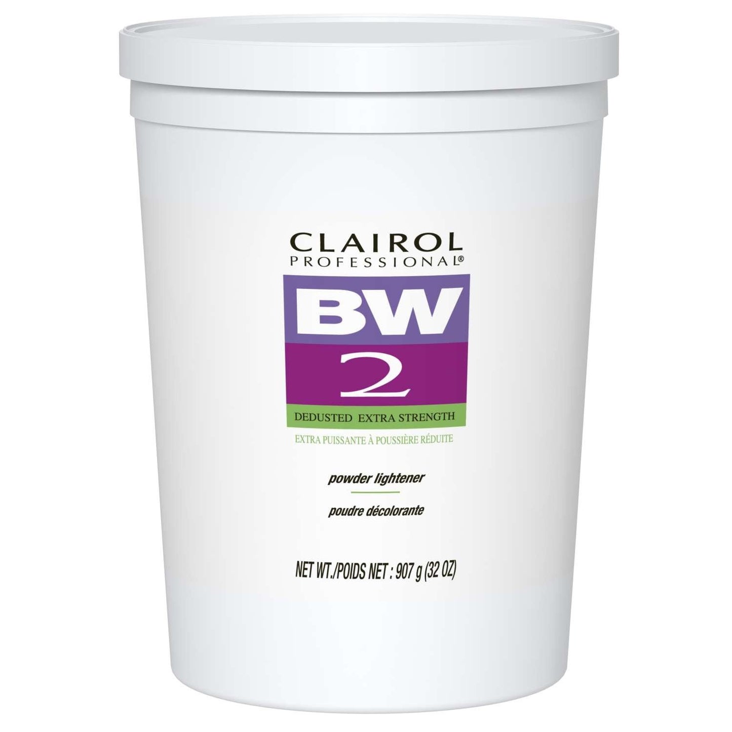 Clairol Bw 2 Powder Lightener Dedusted Extra Strength 32.0 Oz