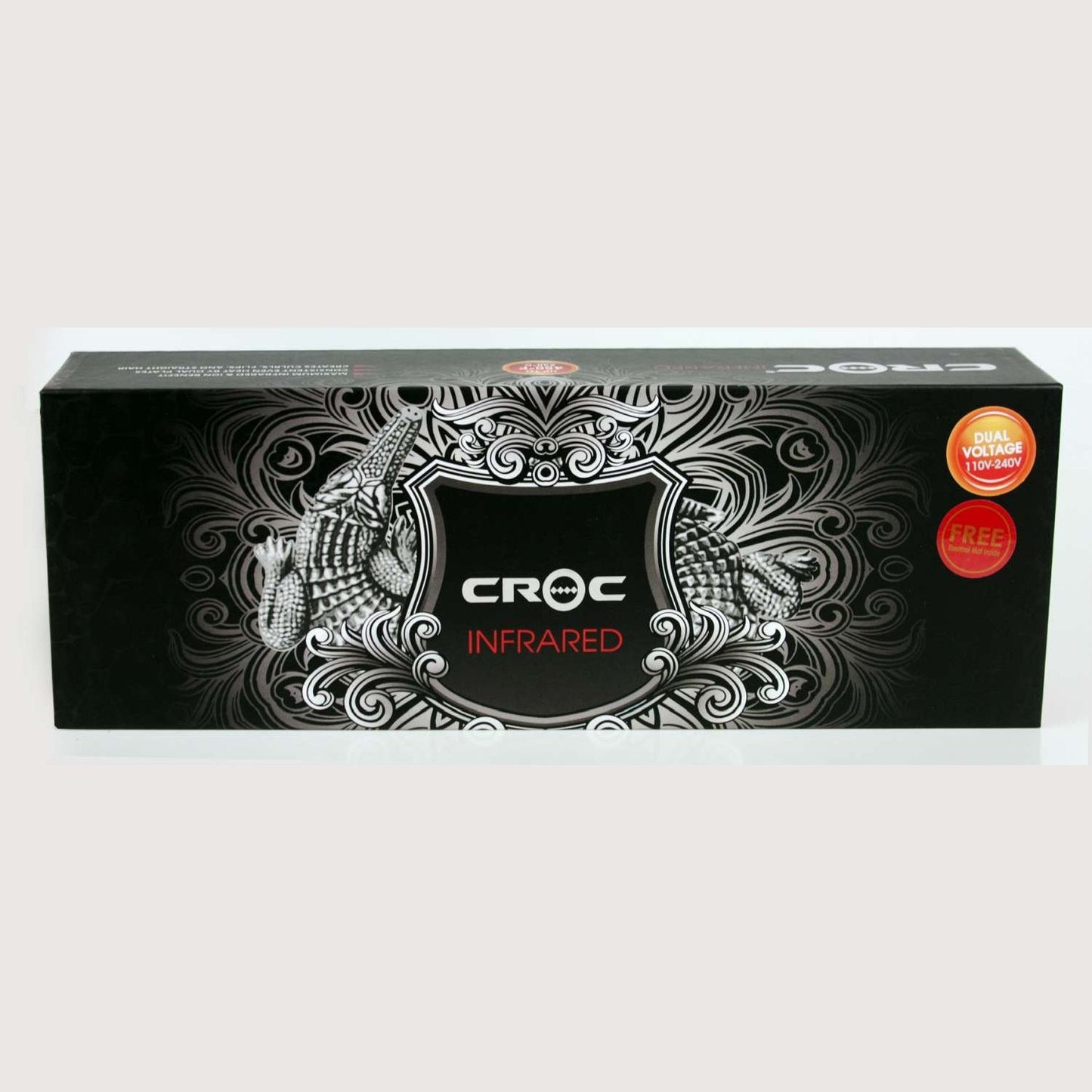 Plancha alisadora de titanio con infrarrojos Croc 1