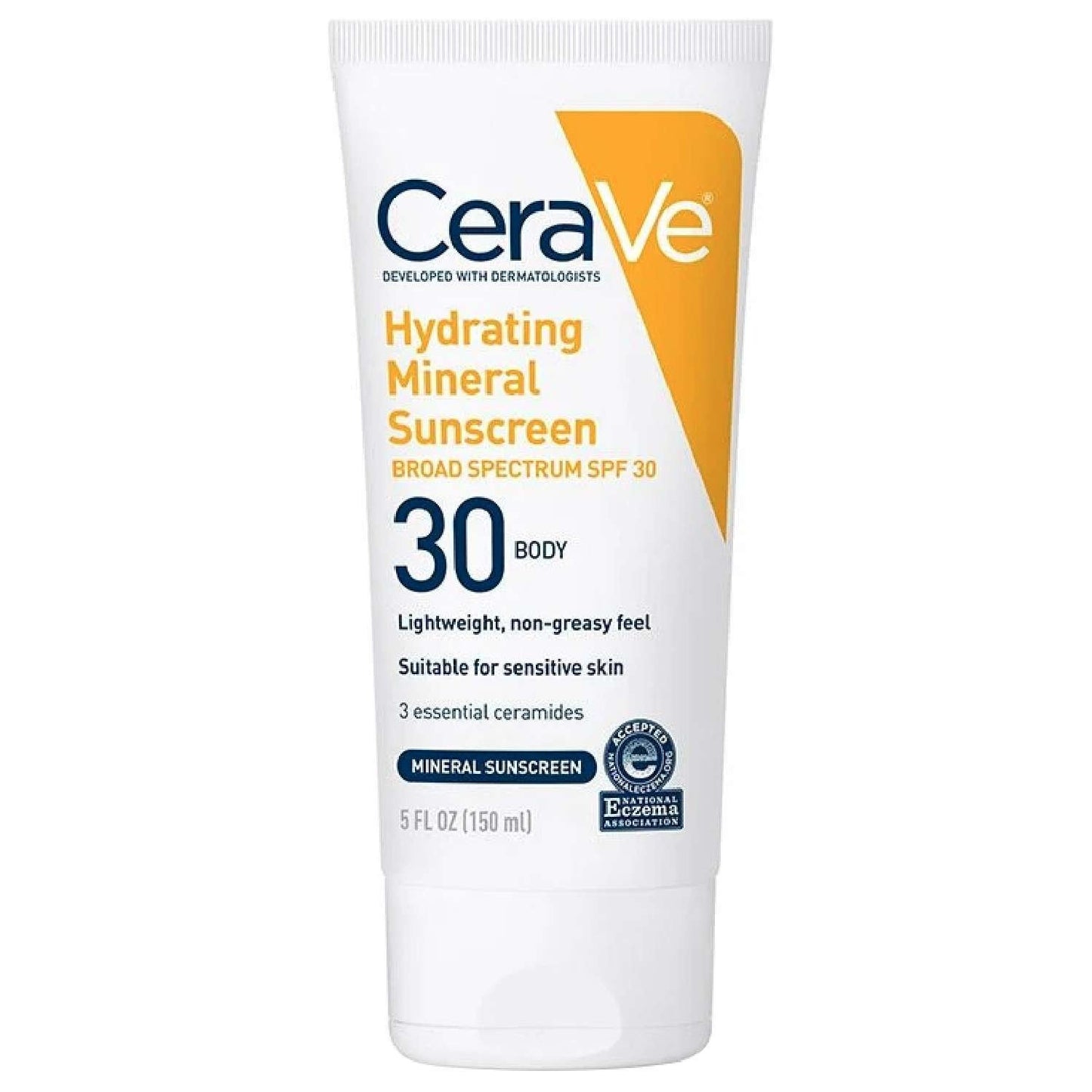 Cerave Hydrating Mineral Sunscreen Spf 30 5 Oz