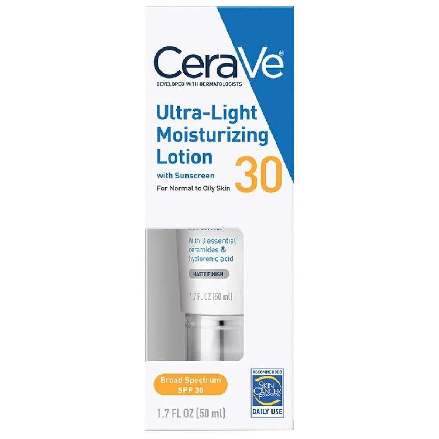 Cerave Ultra Light Moisturizing Lotion 1.7 Oz