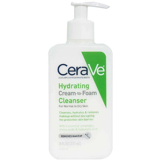Cerave Cream To Foam Cleanser 8 Oz