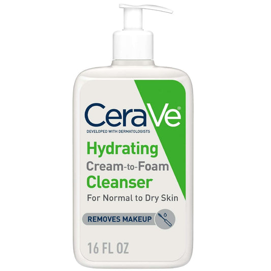 Cerave Cream To Foam Cleanser 16 Oz