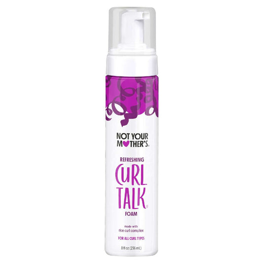 Not Your Mothers Curl Talk Refreshing Foam 8 Oz