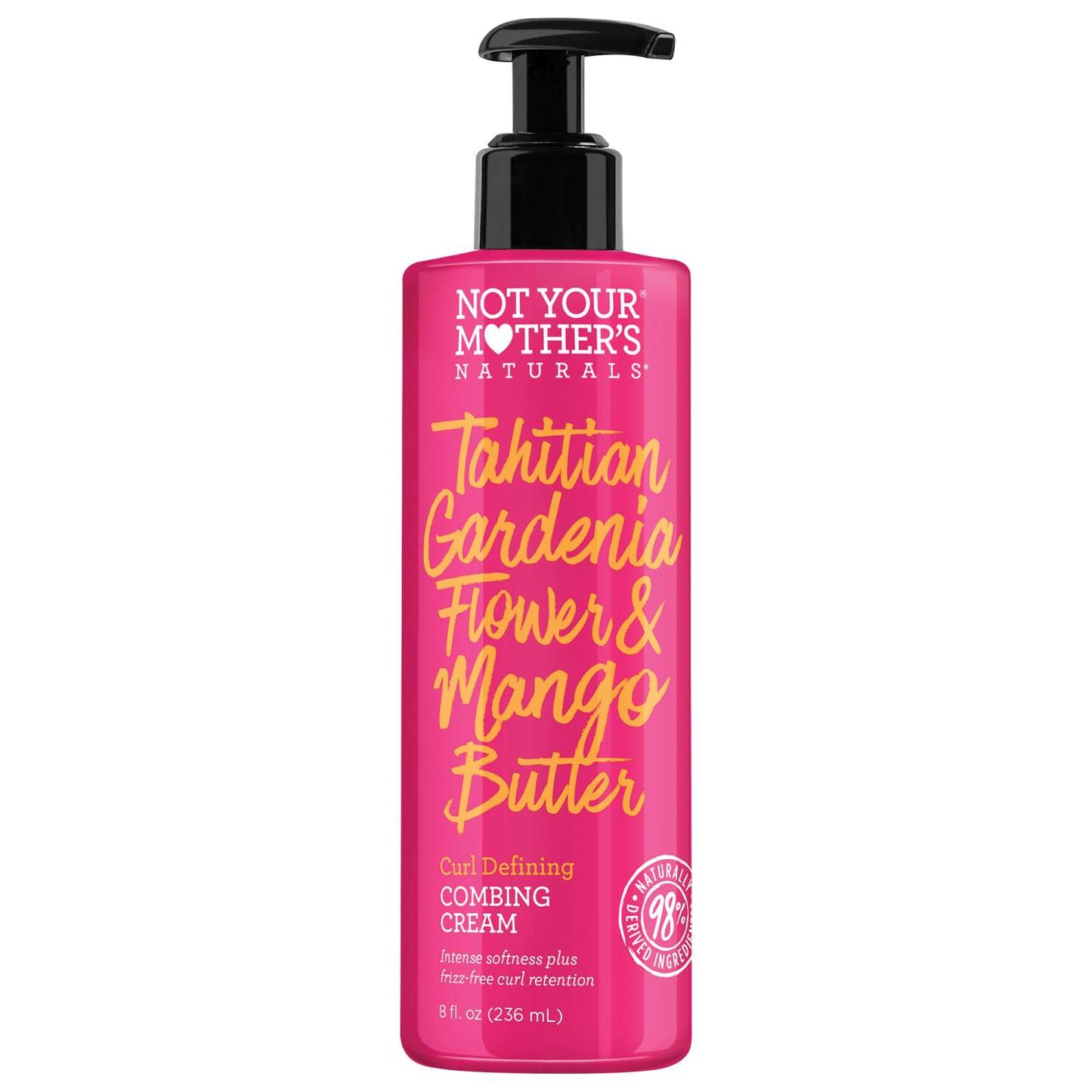 Not Your Mothers Natural Tahitian Gardenia Flower Mango Curl Combing Cream 8 Oz