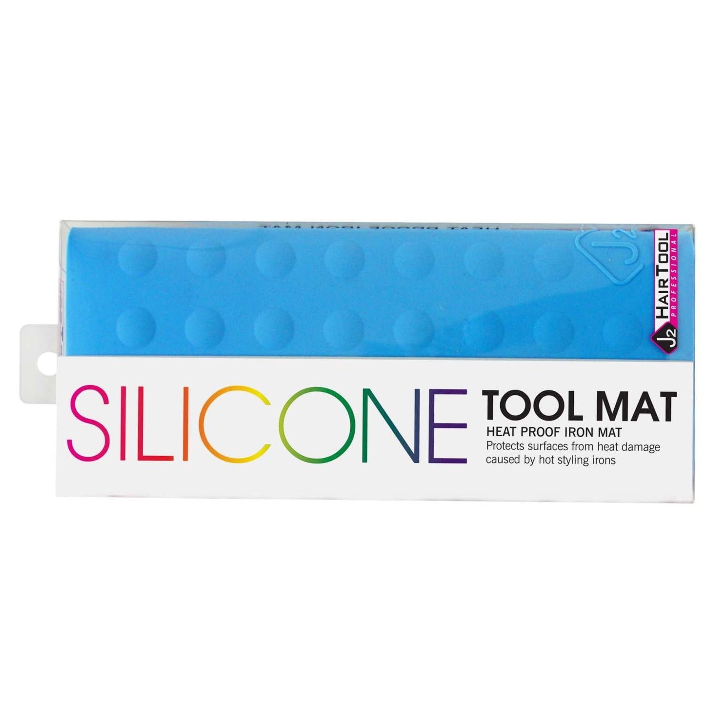 J2 Hair Tools Flat Iron Silicon Pad Blue