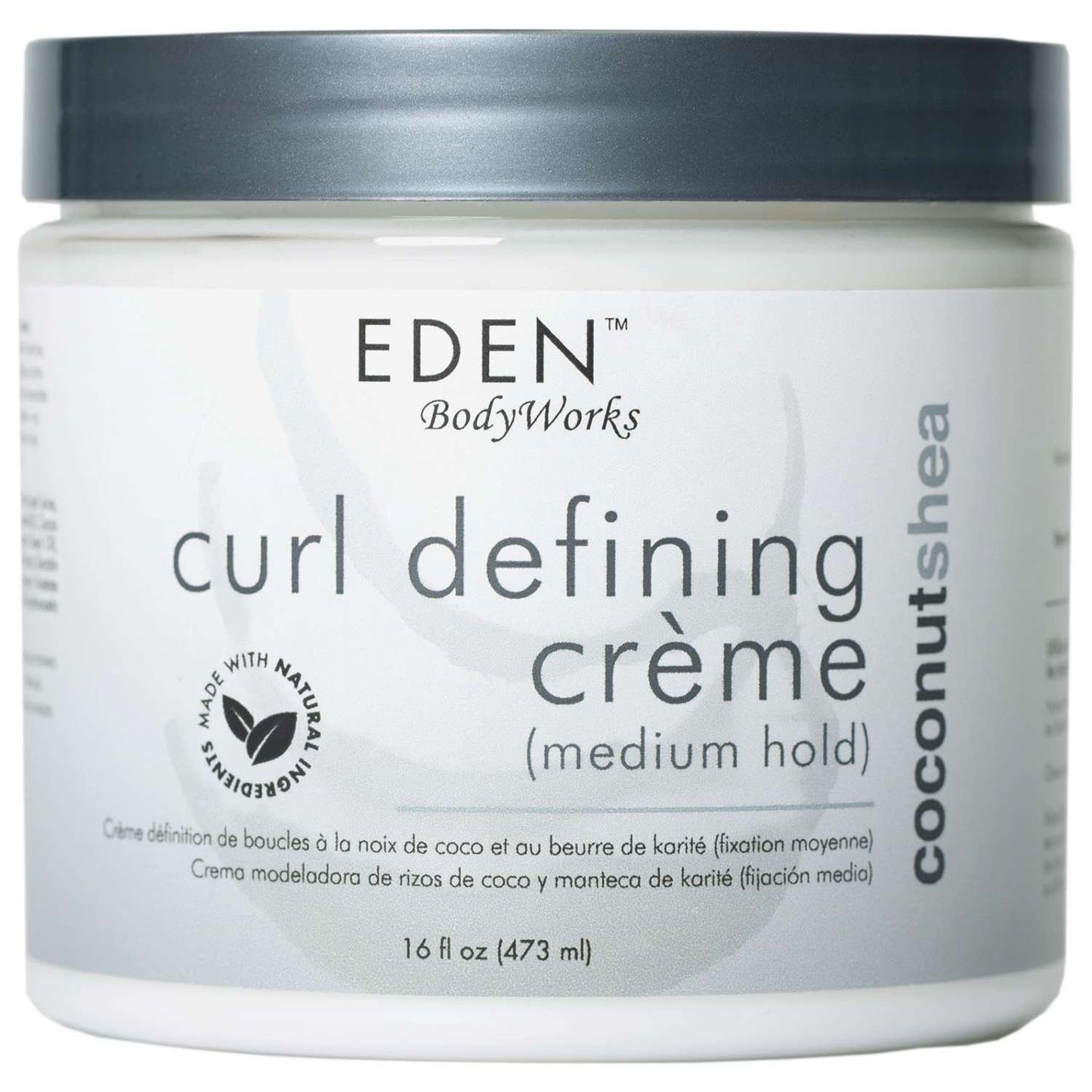 Eden Bodyworks Crema definidora de rizos de karité y coco, 16 onzas