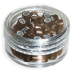 Ellen Aluminum Link Light Brown 100 Piece