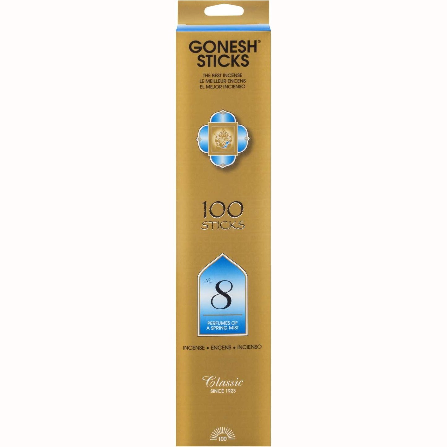 Gonesh Stick Classic 8 Spring Mist 100 piezas