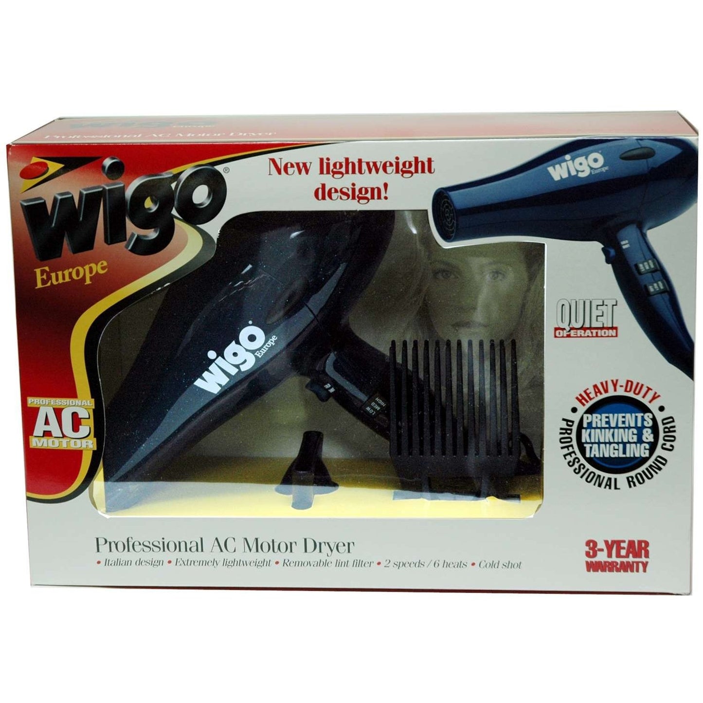 Wigo Dryer Ac Sapphire Blue