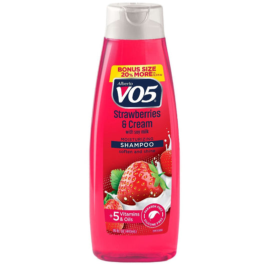 Alberto Vo5 Moisturizing Shampoo Strawberries  Cream 15 Fl Oz