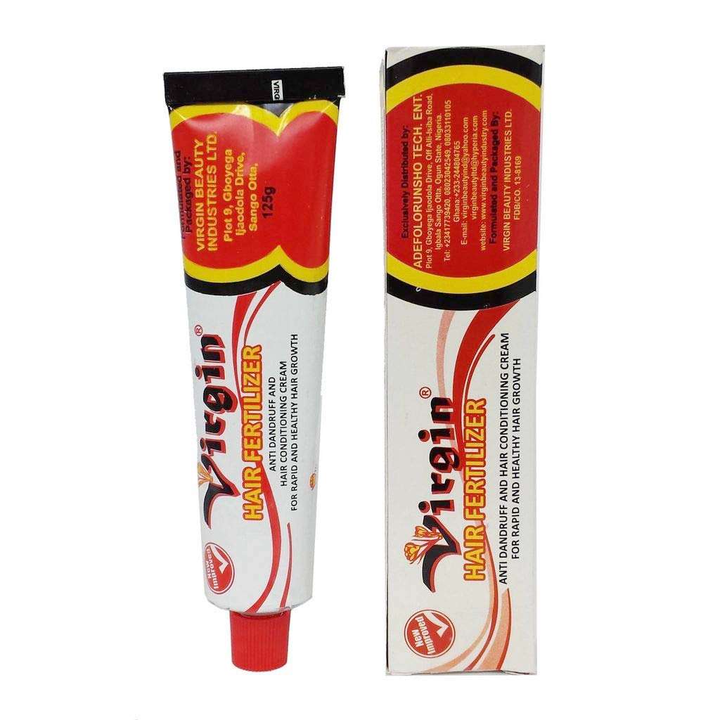 Fertilizante para cabello virgen 4.4 Oz