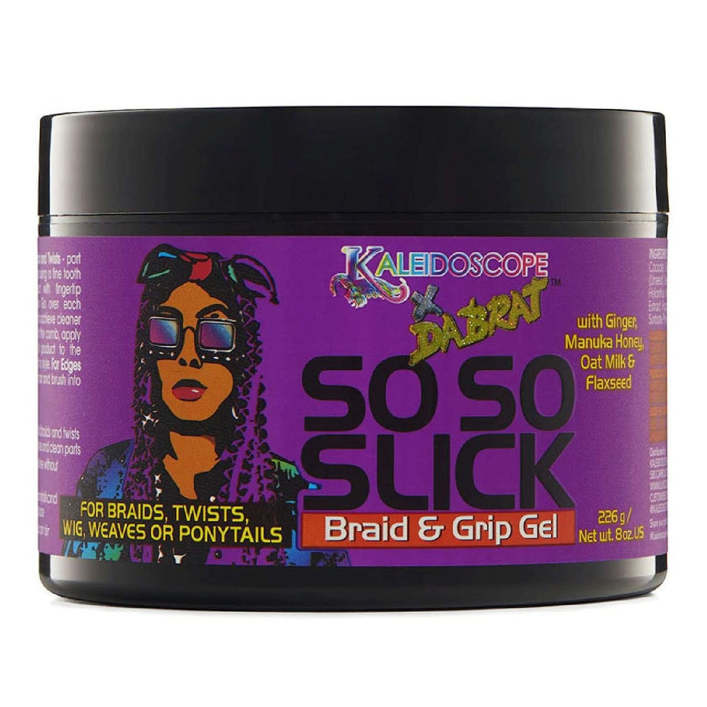 Da Brat Dabrat So So Slick Braid Grip Gel 8 Oz