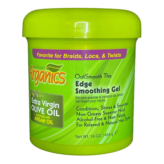 Arganics Outsmooth This Edge Smoothing Gel 16 Oz