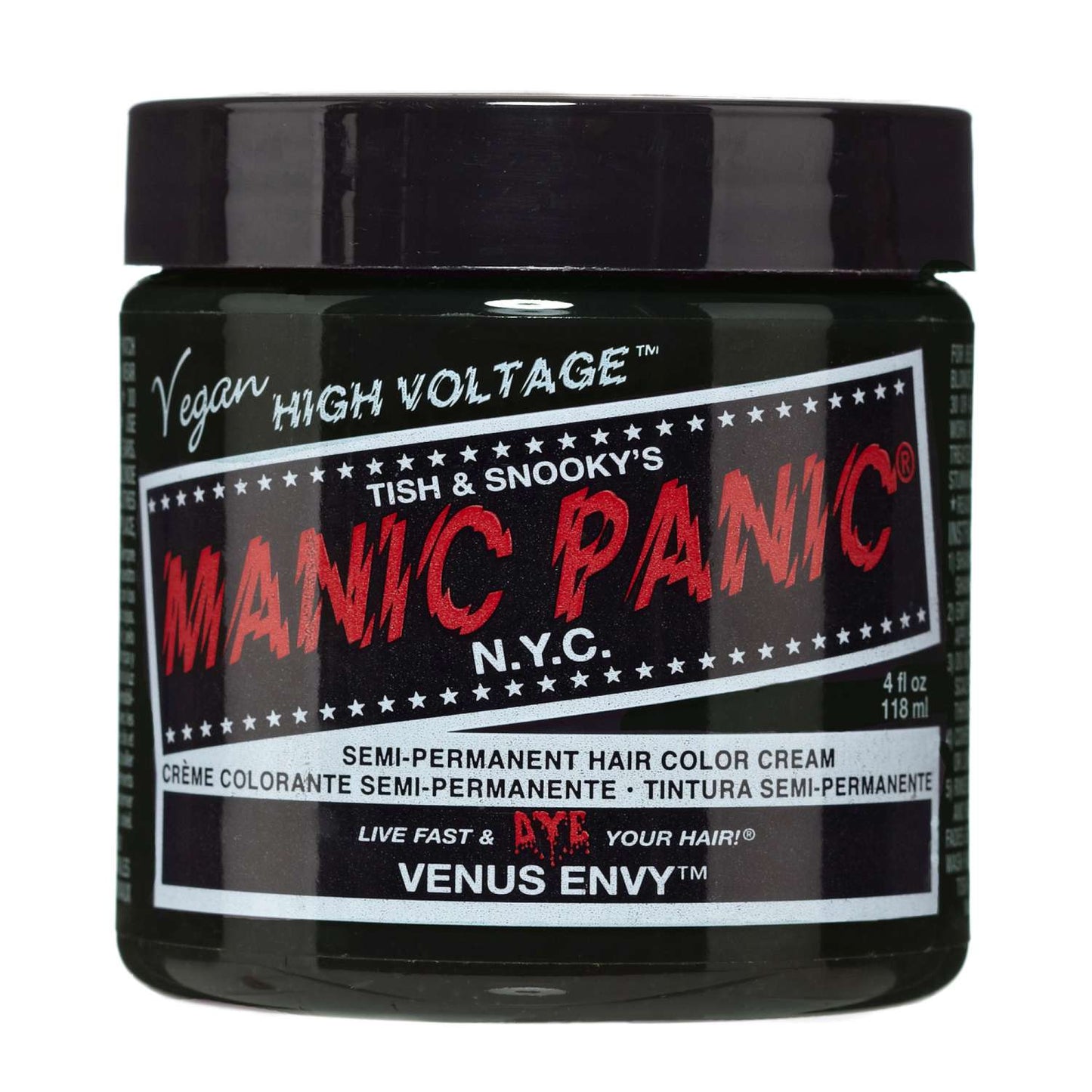 Color de cabello en crema semipermanente Manic Panic - Venus Envy 4 Oz