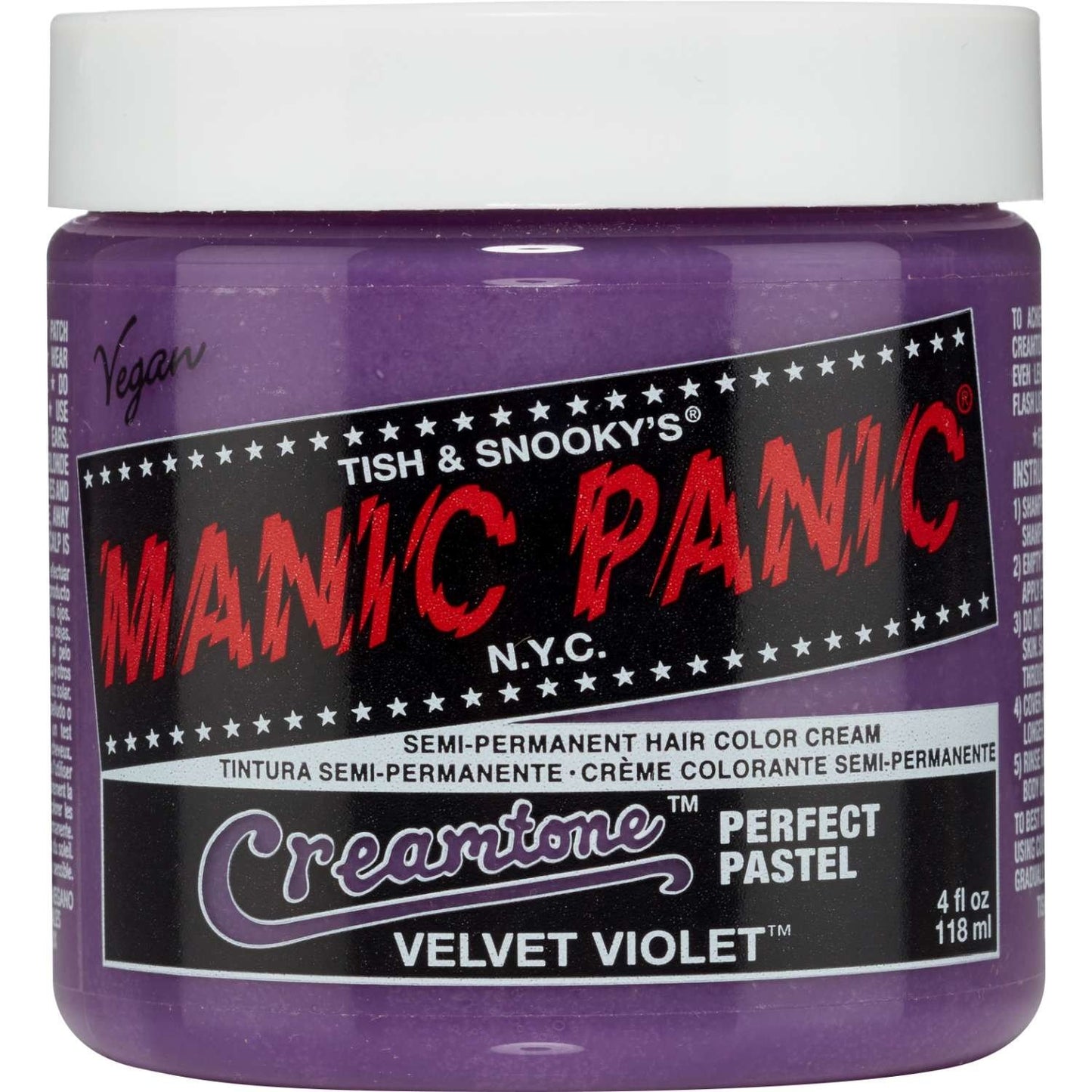 Manic Panic Creamtone - Terciopelo Violeta 4 Oz