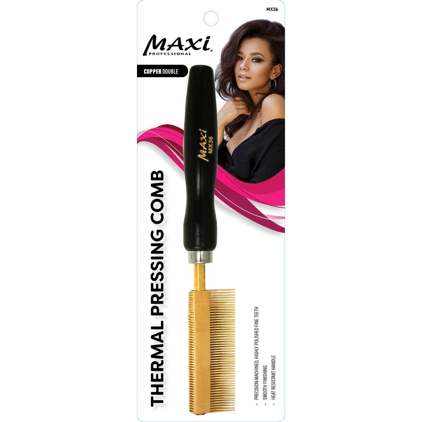 Peine prensador Maxi Hair Tool Cobre