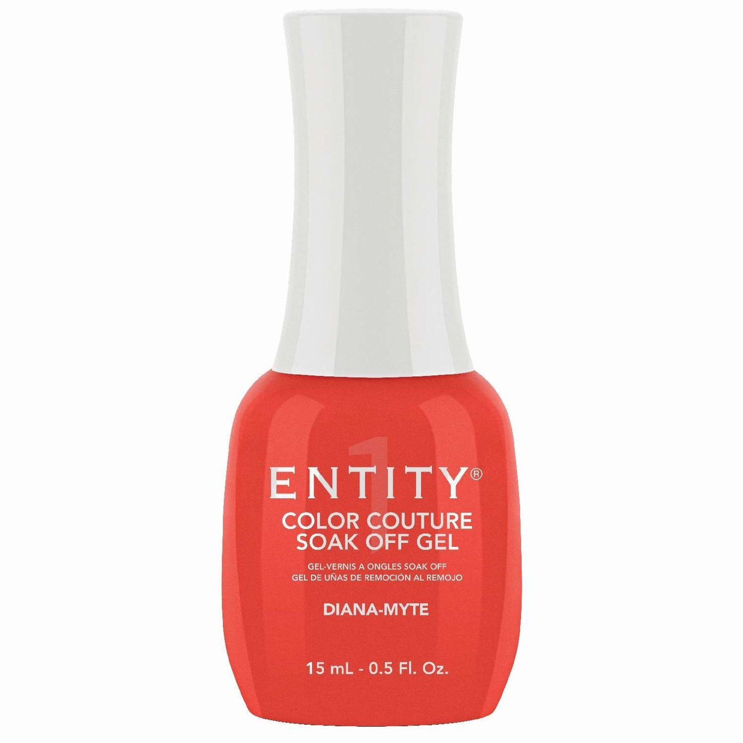 Entity Color Couture Soak Off Gel Diana-Myte 0.5 onzas líquidas