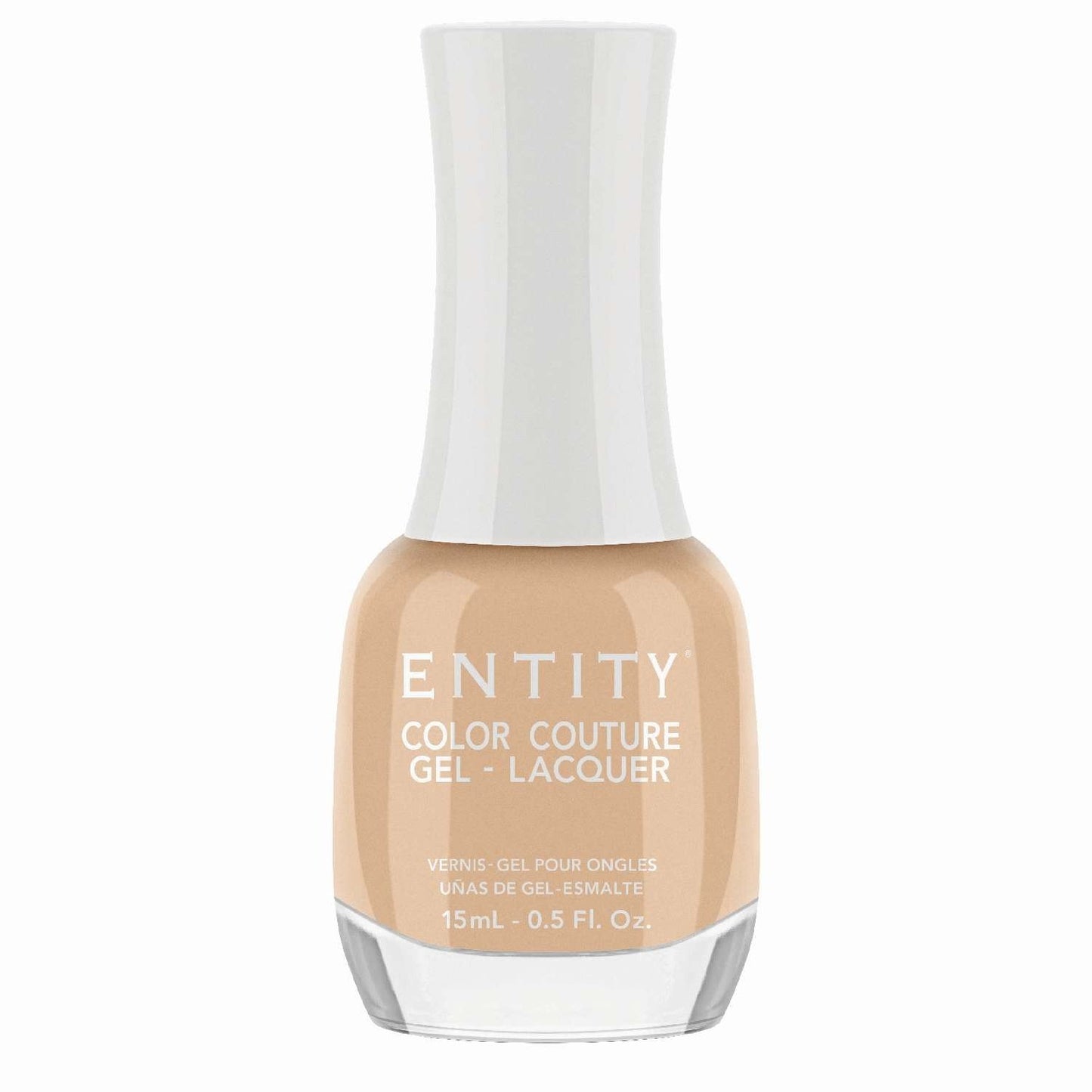 Entity Color Couture Gel Lacquer Beauty Icon 609 Natural Look 0.5 Fl Oz