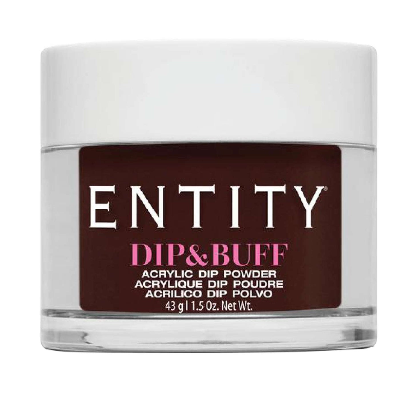 Entity Dip Buff Acrílico Dip Polvo Cuero Y Encaje 1.5 Oz
