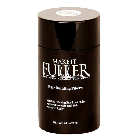 Make It Fuller Hair Building Fibers- Dark. Brown 2.8 Oz