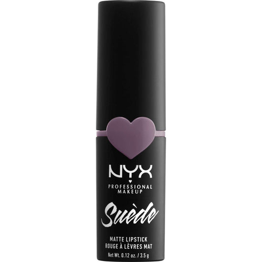 NYX Suede Matte Lipstick 15 - Violet Smoke .12 Oz