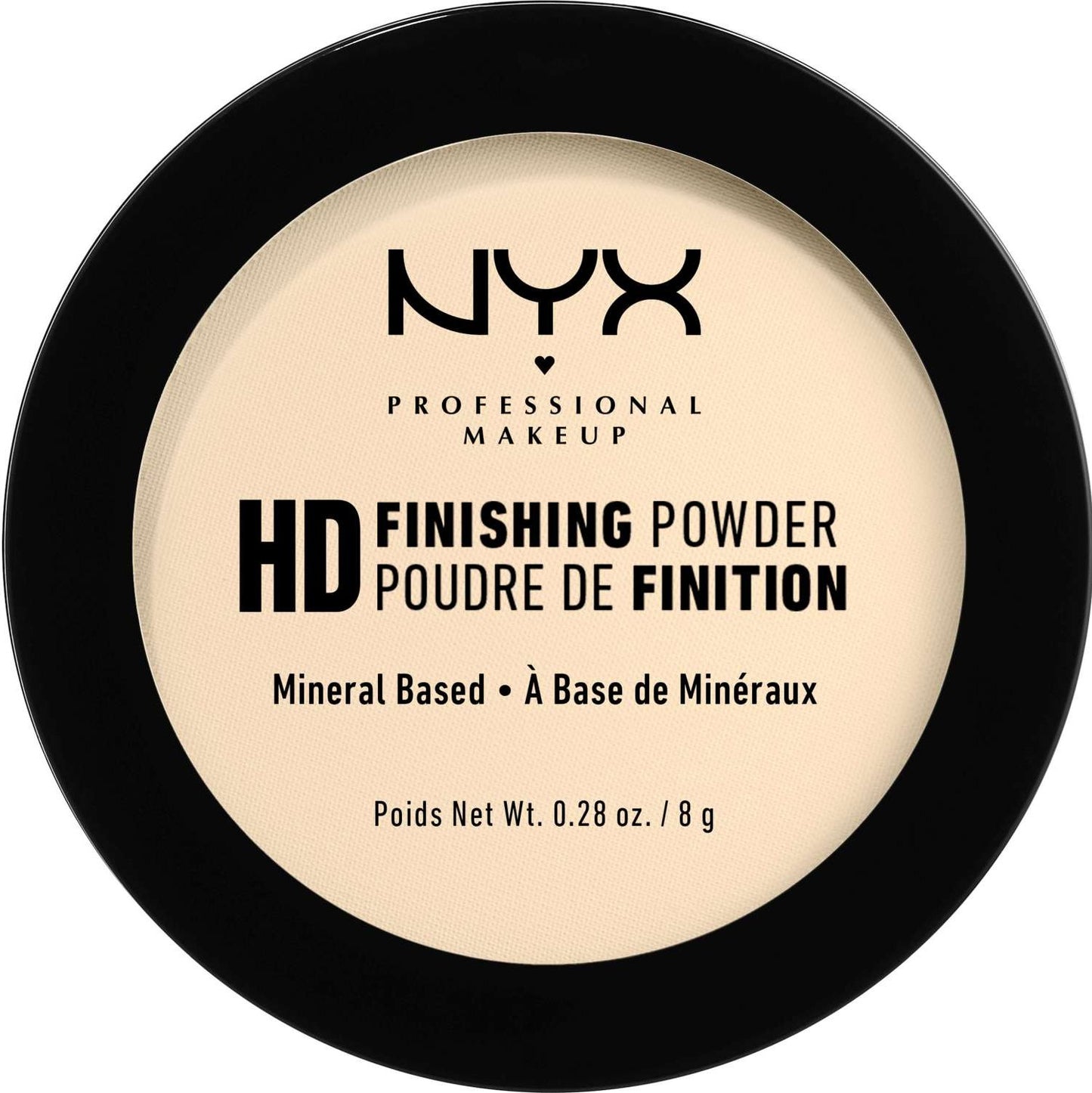 NYX HD Polvo de acabado Plátano 0.28 Oz