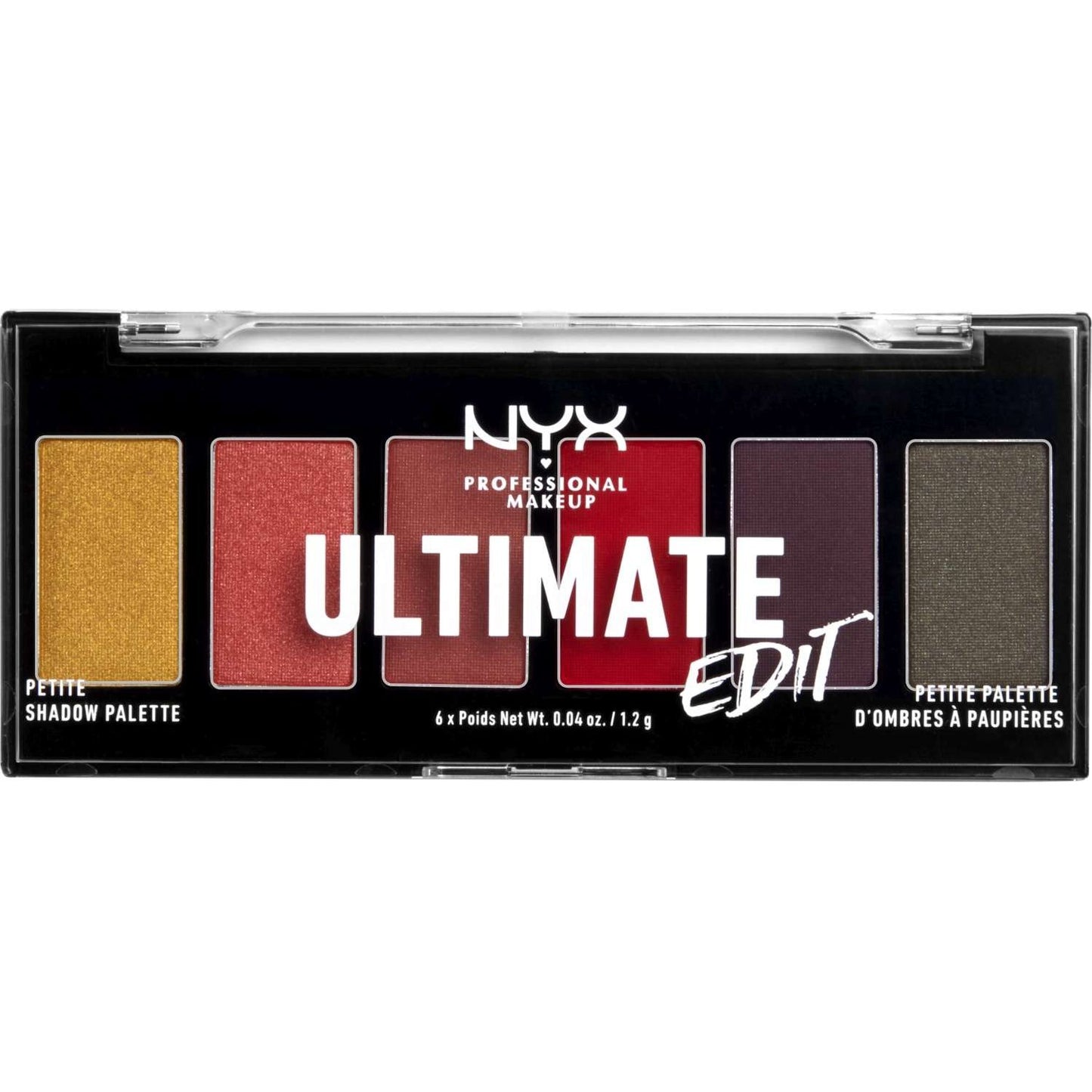 NYX Ultimate Edit Petite Shadow Palette Pheonix 0.24 Oz