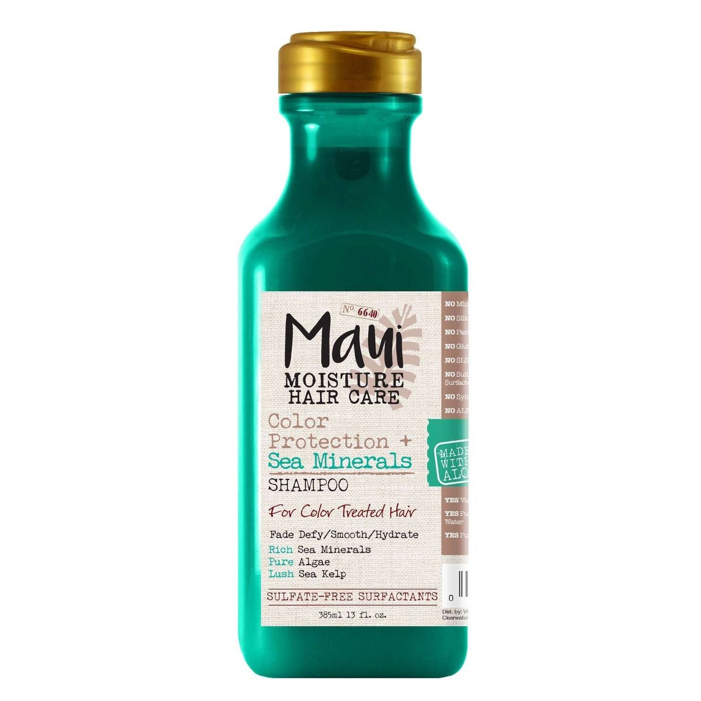 Maui Moisture Color Protection Sea Minerals Shampoo 13.0 Fl Oz