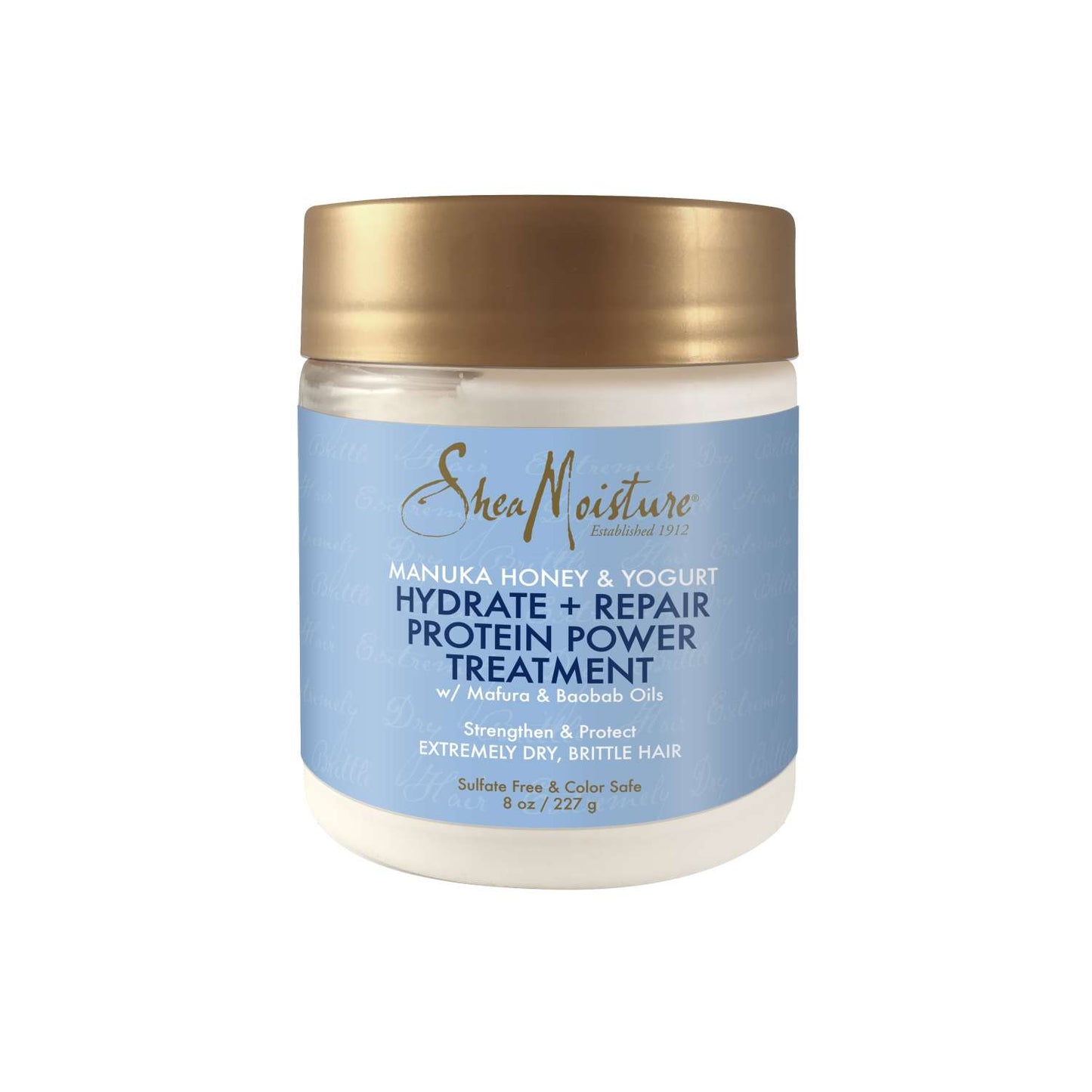 Shea Moisture Manuka Honey Yogurt Hydrate Repair Protien Power Treatment 8.0 Oz
