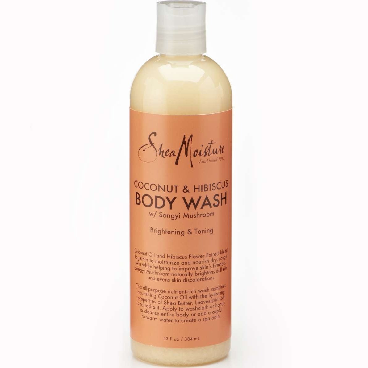 Shea Moisture Coconut Hibiscus Body Wash 13 Oz