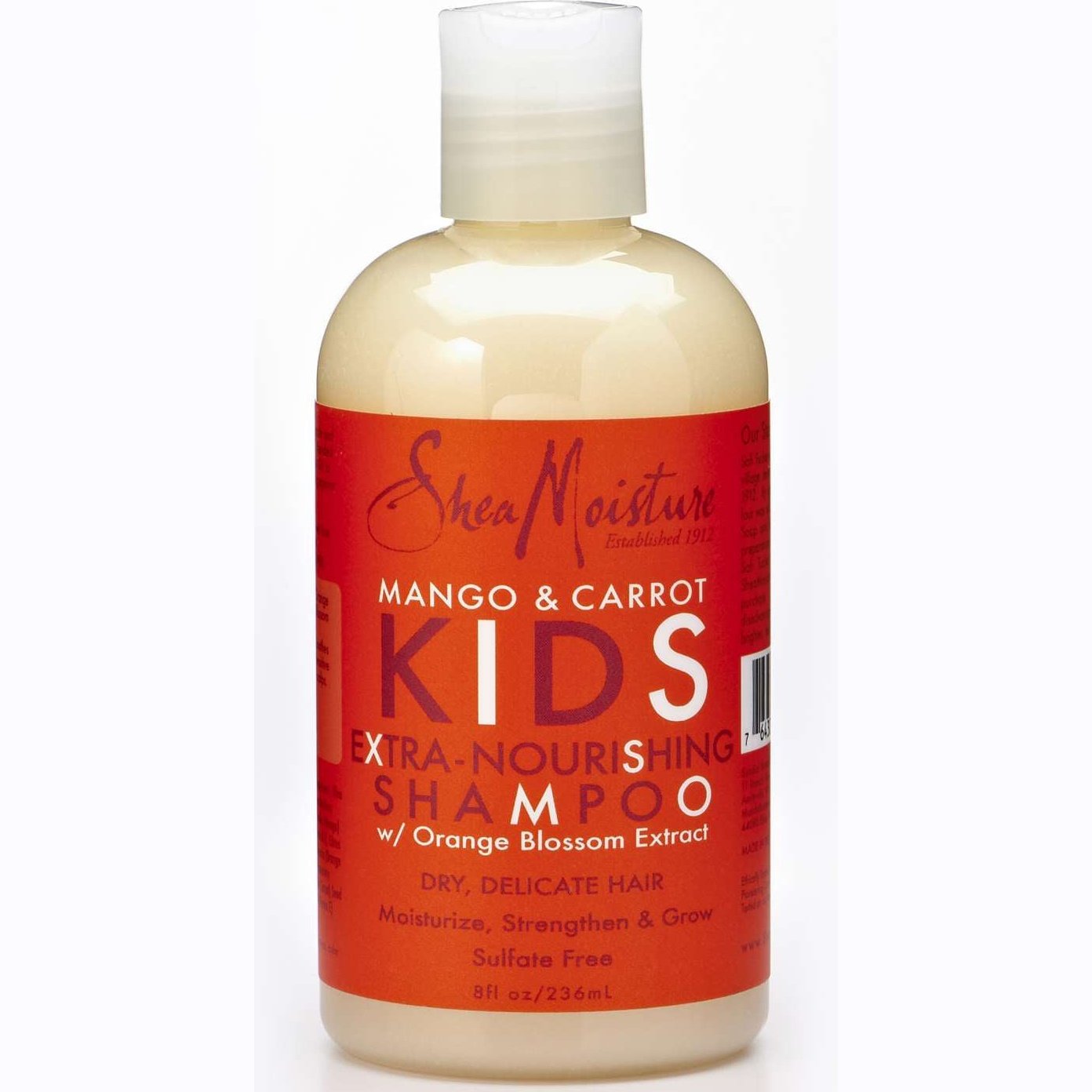 Shea Moisture Mango Carrot Kids Extra-Nourishing Shampoo 8 Oz