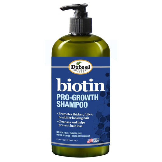 Difeel Biotin Pro-Growth Shampoo 33.8 Oz