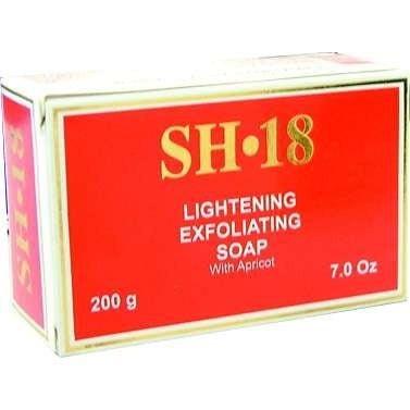 Sh18 Red Lightening Exfoliating Soap 200G 7 Oz